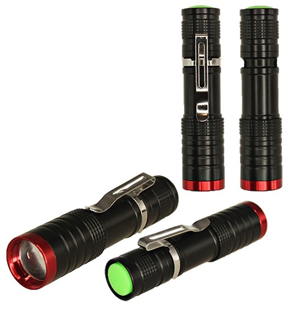 Portable Torchlight with Adjustable Zoom Function