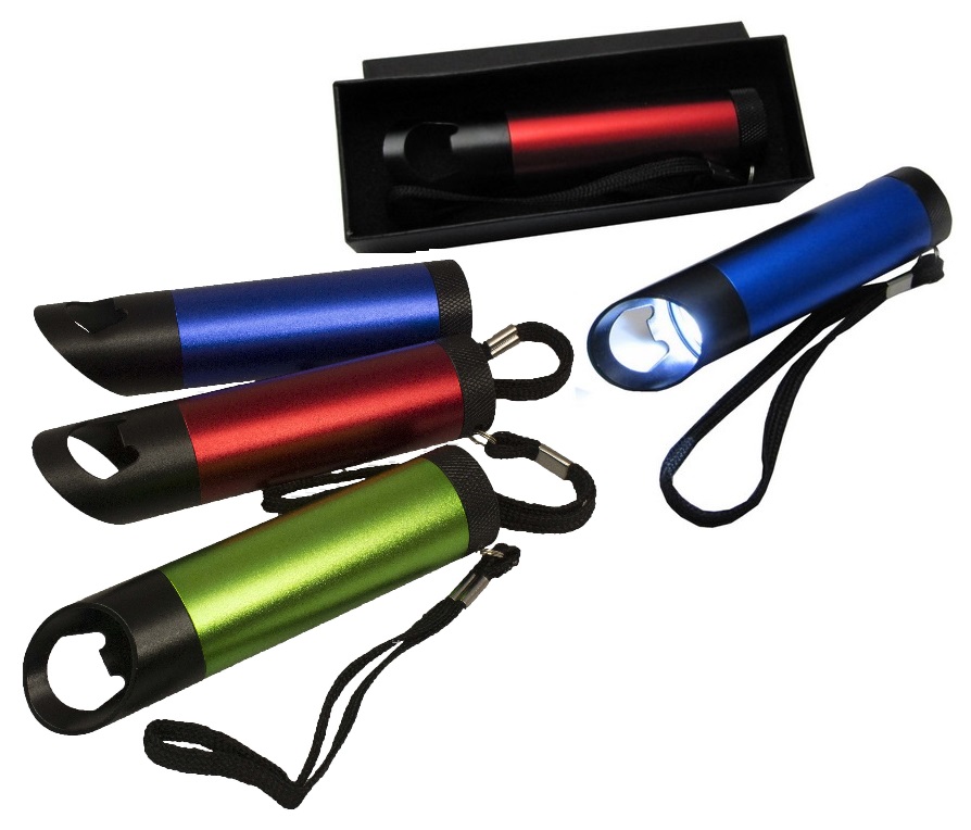 Portable 9 LED Torchlight with Bottle Opener